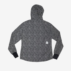 Saysky Women's Reflective Blaze Jacket "Black AOP"