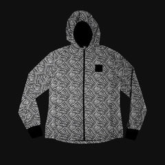 Saysky Women's Reflective Blaze Jacket "Black AOP"