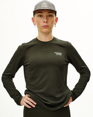 Pas Normal Studios Balance Women's Long Sleeve T-Shirt ND "Dark Olive"