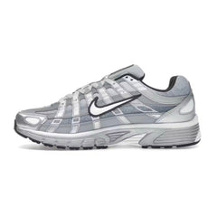 Nike P-6000 Metallic Silver Summit White-Wolf Grey