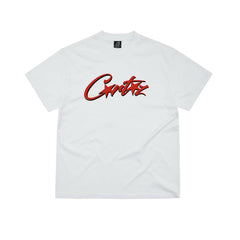 Corteiz OG Allstarz Tee White & Red
