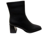 Billini Alania Womens Comfortable Mid Heel Ankle Boots