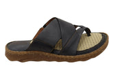 Born Sorja Sport Womens Cushioned Footbed Leather Thongs Sandals