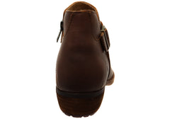Born Kati Womens Comfortable Leather Low Heel Ankle Boots