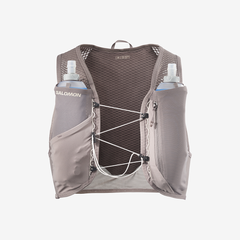 Salomon Unisex GRVL Skin 4 Hydration Vest Set "Iron/Silver Cloud"