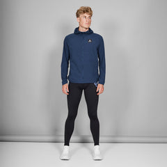 Saysky Men's Clean Pace Flex Hooded Jacket "Blue"