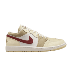 Air Jordan 1 Low SE Desert Khaki Red Sepia (Women's)