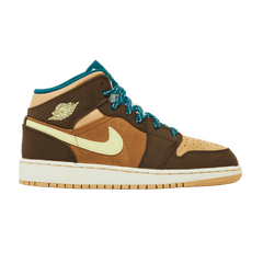 Air Jordan 1 Mid Cacao Wow (GS)