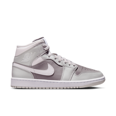 Air Jordan 1 Mid Photon Dust Atmosphere Grey (Women's)