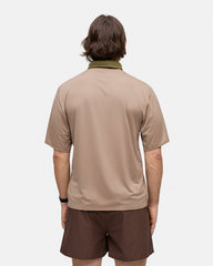 Portal Men's Lateral Peak SS Tee "Desert Taupe"