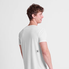 Saysky Men's Zig Zag Flow T-Shirt "White"