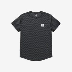 Saysky Men's Combat T-Shirt "Black Zig Zag"