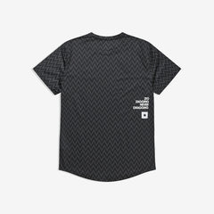 Saysky Men's Combat T-Shirt "Black Zig Zag"