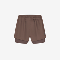 Soar Men's Dual Run Shorts "Dark Grey"