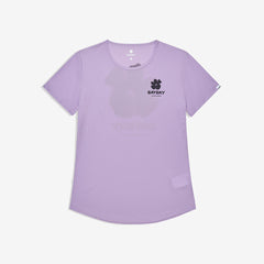 Saysky Women's Flower Flow T-Shirt "Purple"