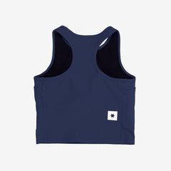 Saysky Women's Combat Rib Crop Top "Blue"