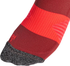 adidas Run X Boost Running Socks - Red