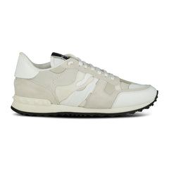 VALENTINO GREY CAMOUFLAGE ROCKRUNNER TRAINERS WHITE
