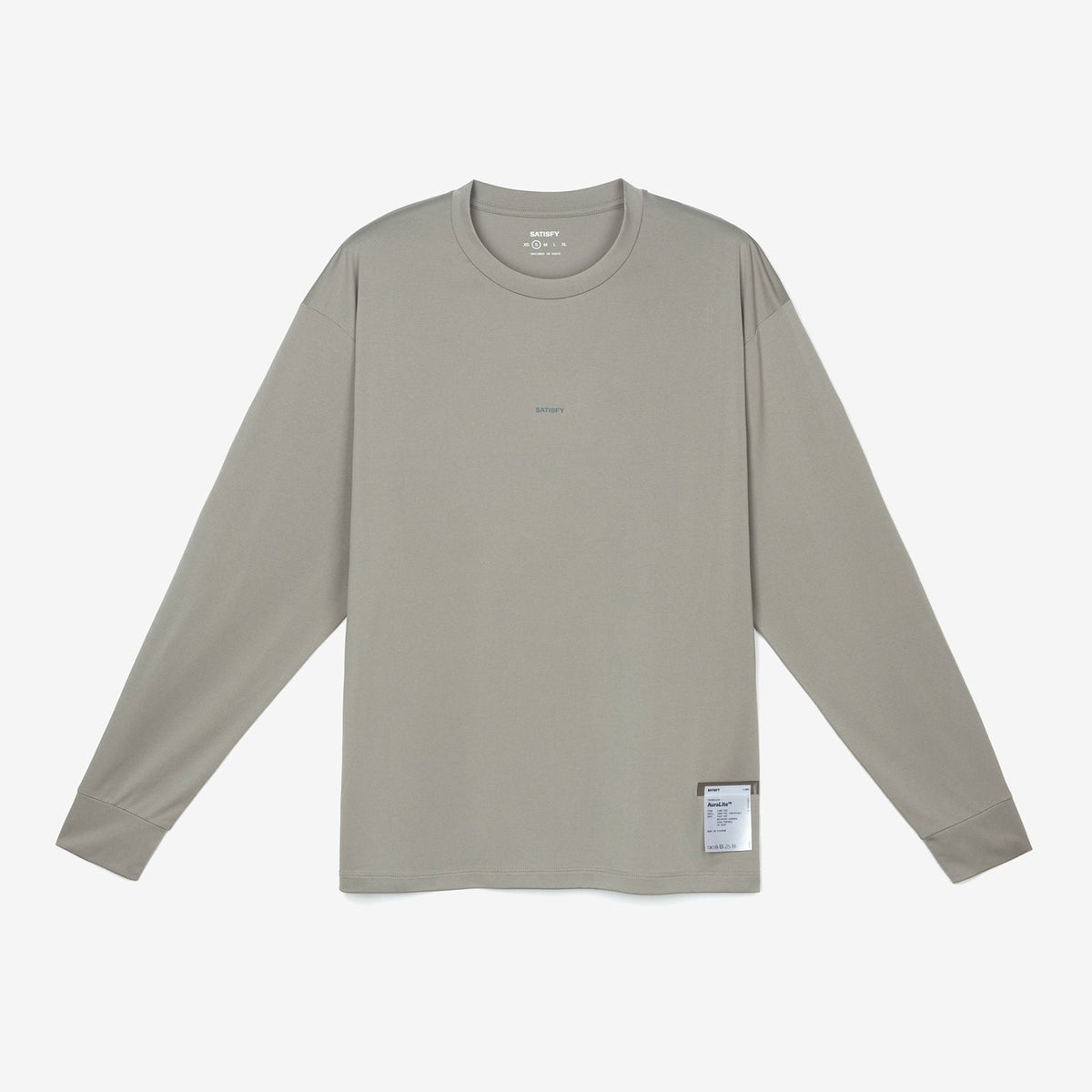 Satisfy Auralite™ Long Tee "Aluminium"