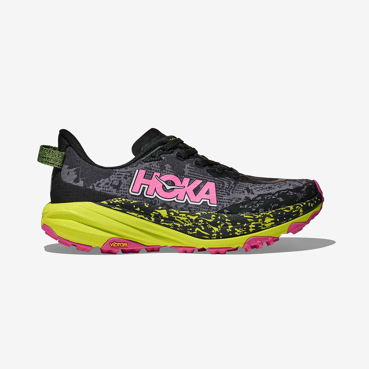 Hoka Women's Speedgoat 6 "Black/Neon Hoka Citrus"