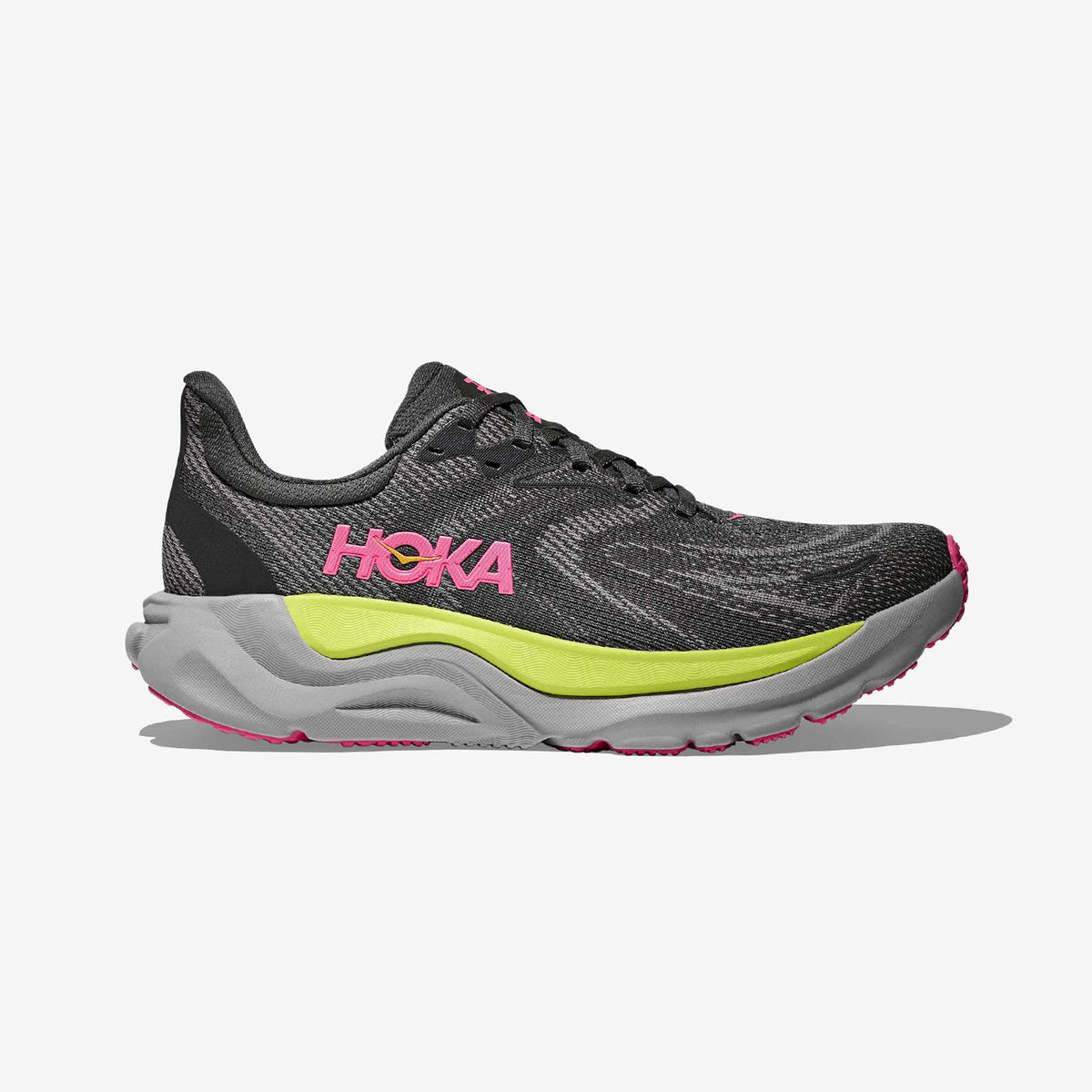 Hoka Women's Arahi 8 "Charcoal Grey/Grey Skies"