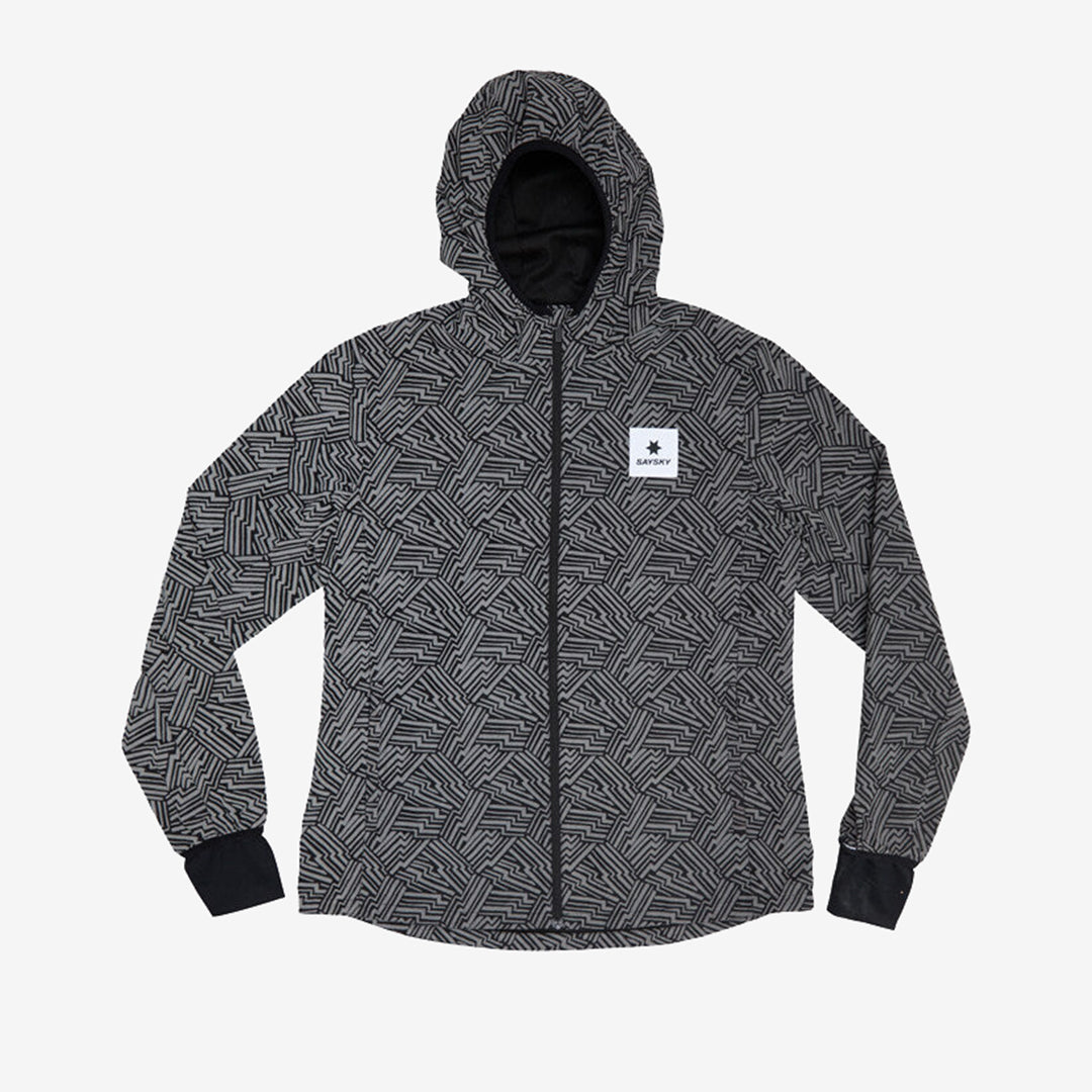 Saysky Women's Reflective Blaze Jacket "Black AOP"