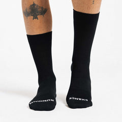 Chance Padded Trail Sock "Black/White Arrow"