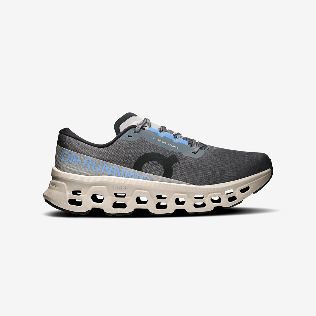 On Men's Cloudmonster 3 "Rock/Silver"