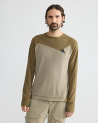 Klattermusen Huge Norna® Crewneck Sweatshirt "Silver Green/Olive"