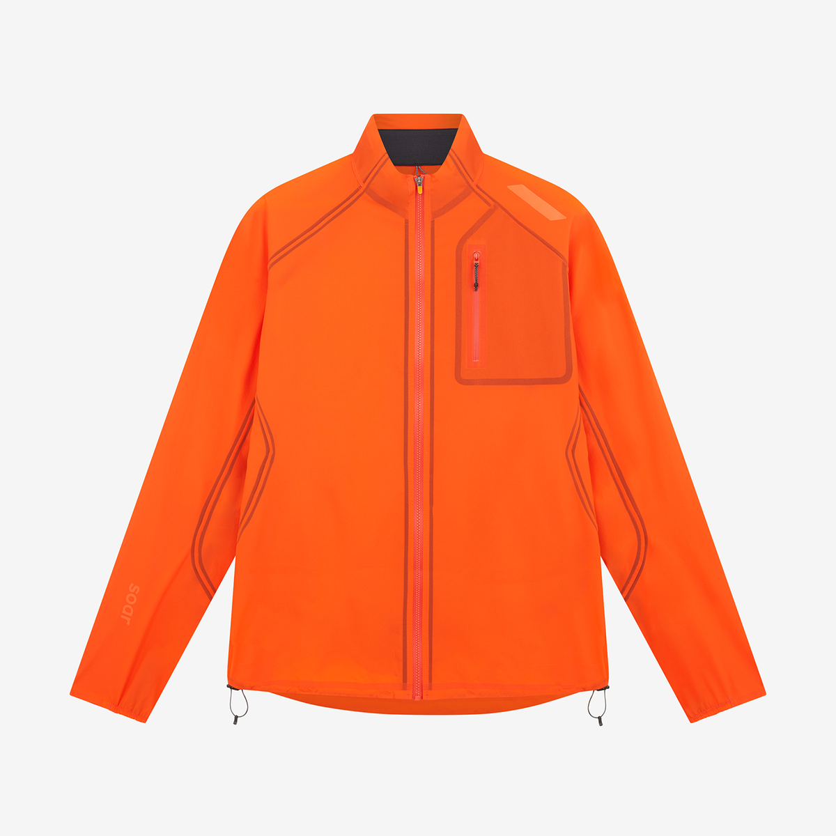 Soar Men's Rainout Shell Jacket "Orange"