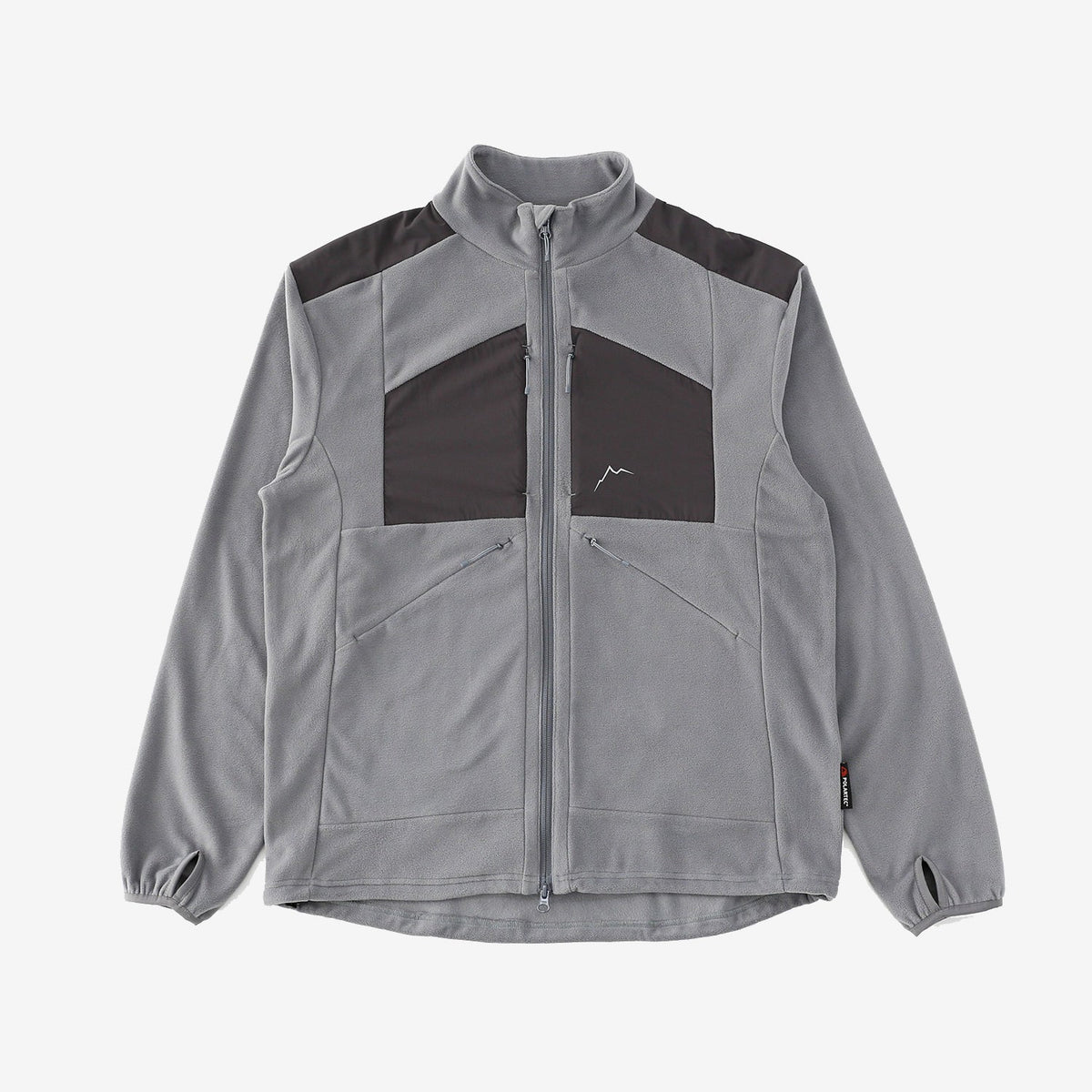 Cayl Men's Polartec® Micro Fleece Jacket "Light Grey"