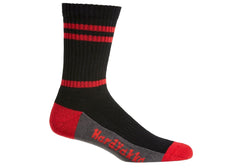 5 Pairs of Hard Yakka Cotton Rich Crew Sock (5 PACK) Multi Colours