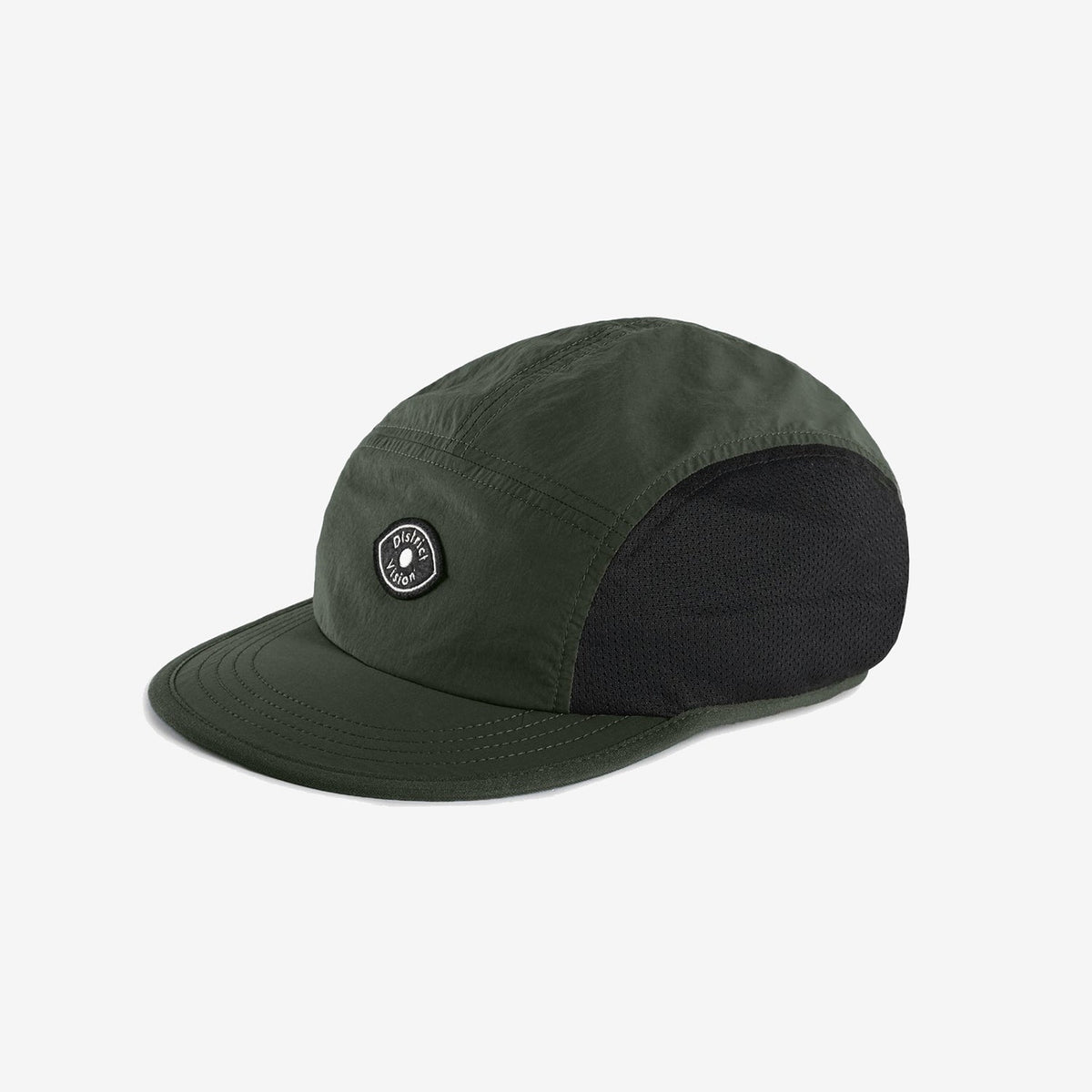 District Vision Performance Panelled Mesh Hat "Cypress"