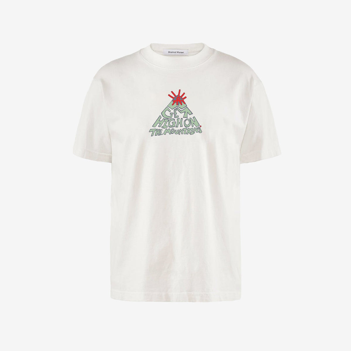 District Vision California Cotton Tee "Mountains"