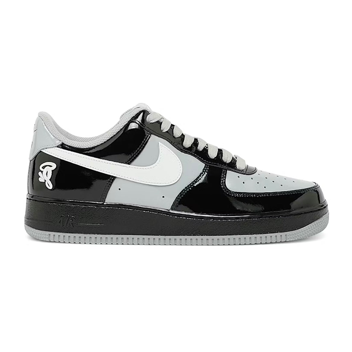 Nike Air Force 1 Low Syna Central Cee (Black, White Smoke Grey)