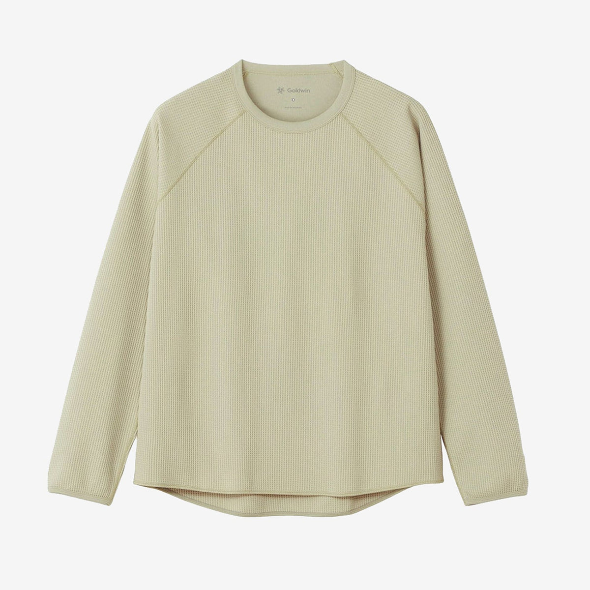 Goldwin Men's WF Light L/S T-shirt "Oak Beige"
