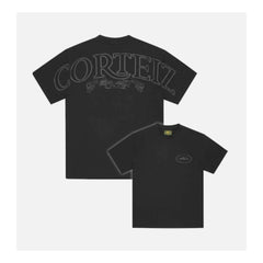 Corteiz Royale Heavyweight Tee Triple Black