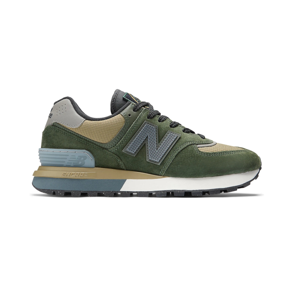 New Balance 574 Legacy Stone Island (Dark Green)