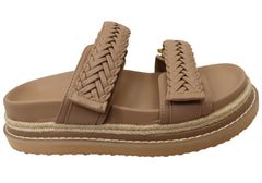 Billini Alva Womens Comfortable Platform Slides Sandals