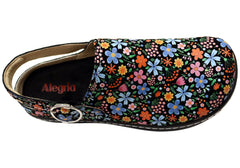 Alegria Oli Womens Comfortable Leather Clogs Shoes Wonder Wall