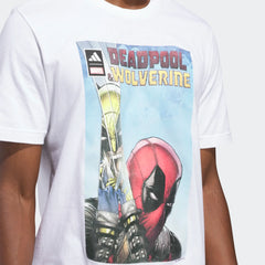 Men's Adidas Marvel Graphic Tee "Deadpool/Wolverine"
