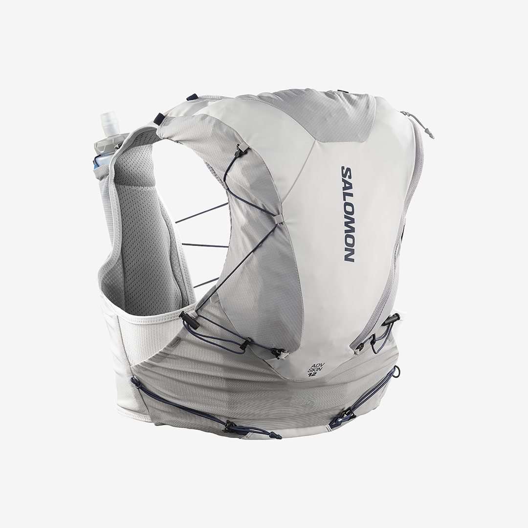 Salomon Unisex ADV Skin 12 Hydration Vest Set "Alloy/Gray Violet/Spellbound"