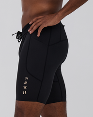 Bandit Men's SoLite™ 5 Pocket Half Tights "Black"