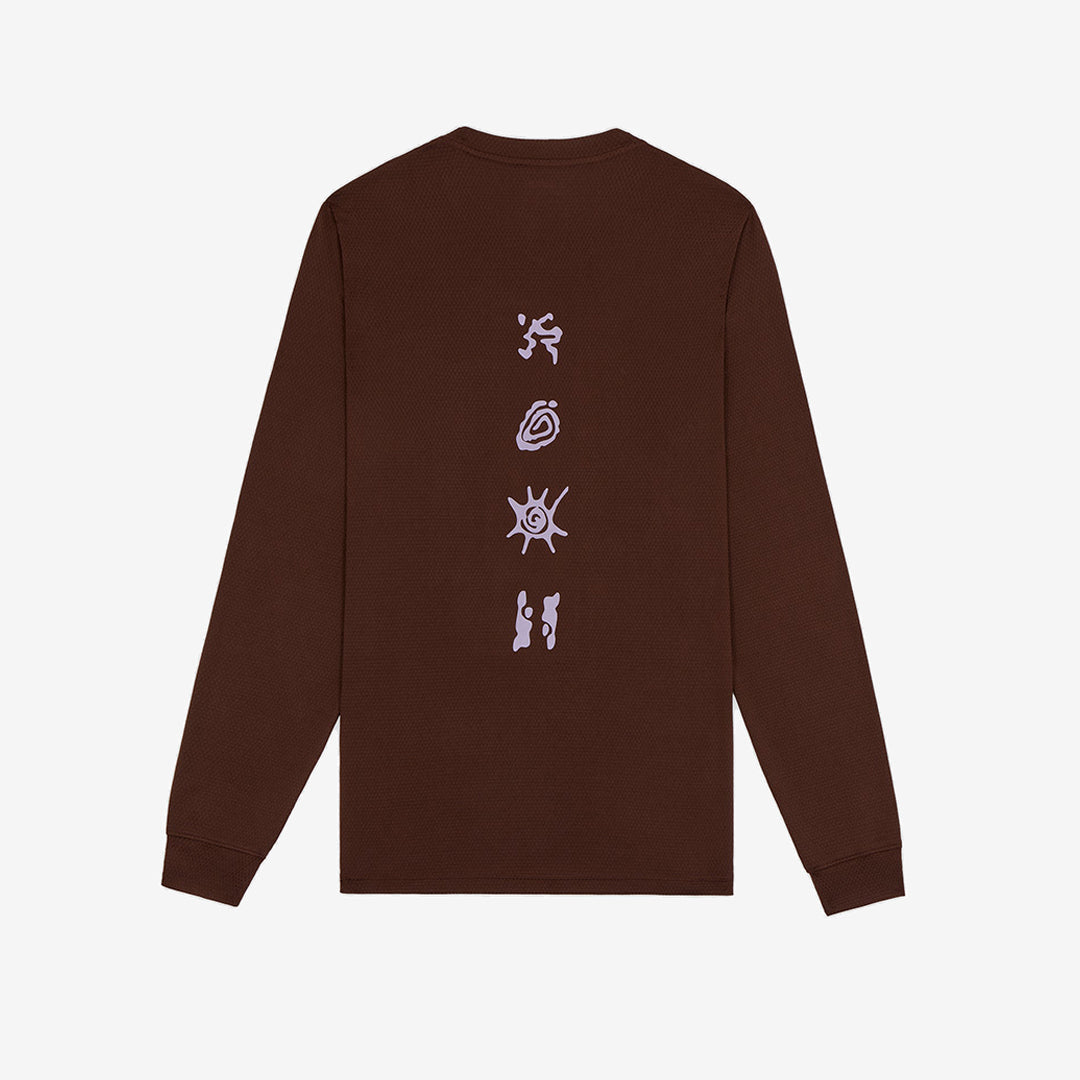 Bandit Men's Micromesh™ Long Sleeve Tee "Cacao"