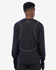 Bandit Men's Micromesh™ Reflecto Stitch™ Long Sleeve Tee "Black"
