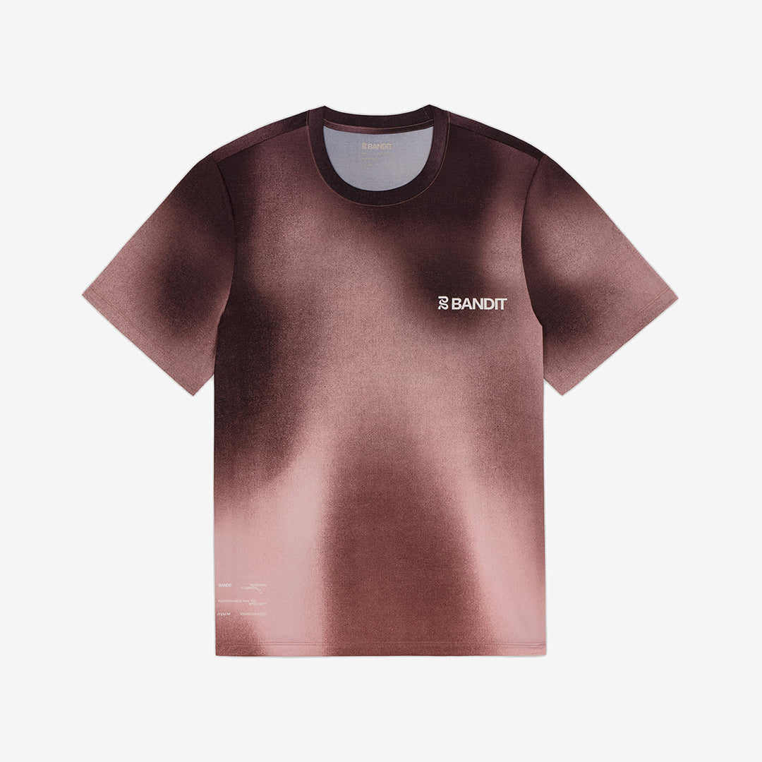 Bandit Men's Specter™ Performance Tee "Flow State Mahogany Multi"