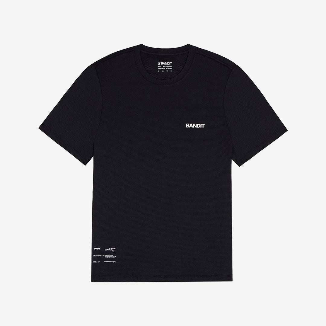 Bandit Men's Micromesh™ Run Tee "Black"