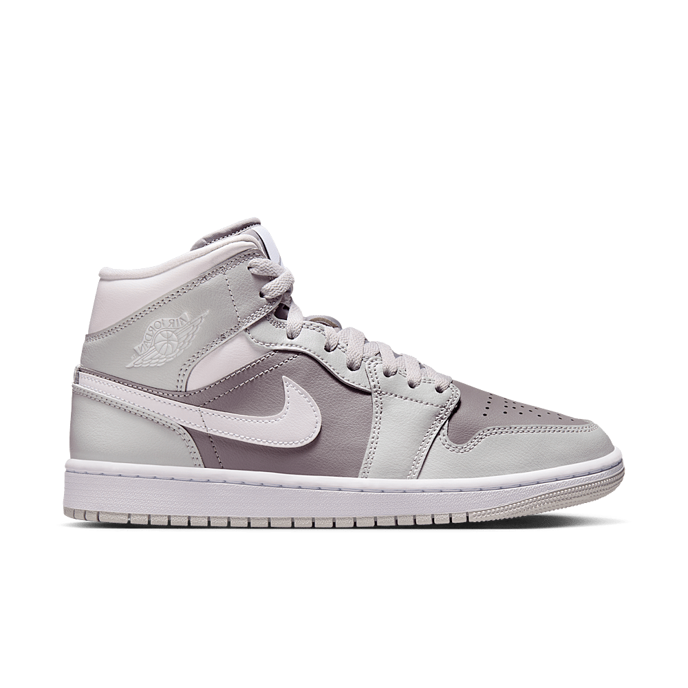 Air Jordan 1 Mid Photon Dust Atmosphere Grey (Women's)