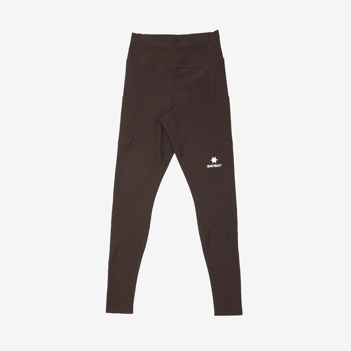 Saysky Women's Combat+ Rib Long Tights "Coffee"
