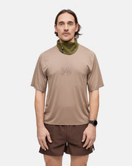 Portal Men's Lateral Peak SS Tee "Desert Taupe"